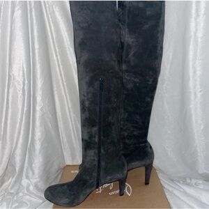 Christian Louboutin alta top over the knees boots